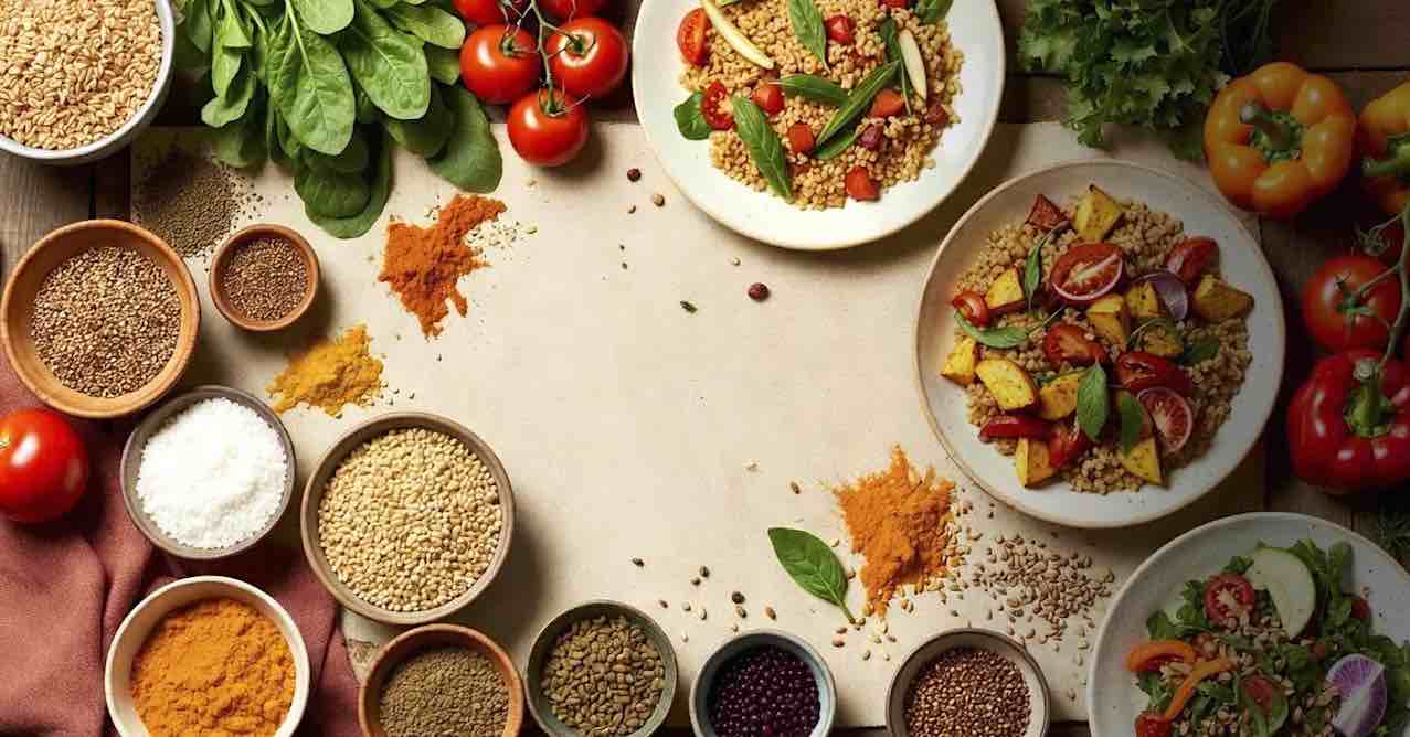 Assorted soulful ingredients